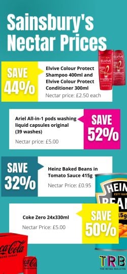 Sainsbury's nectar prices