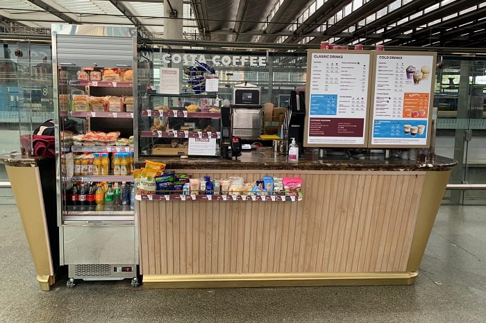 Costa Coffee Launches Three New Stores In Two Major London Stations   Costa St Pancras Kisok PR 