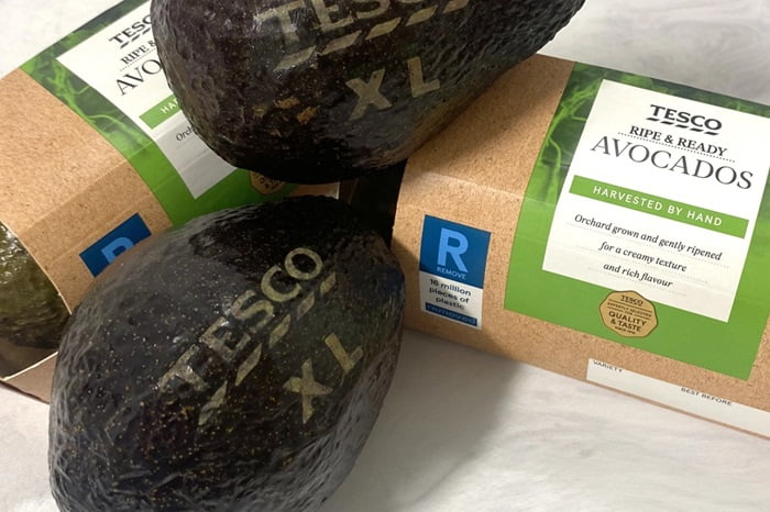 Tesco hails arrival of laser-etched avocados as it makes plastic-saving move