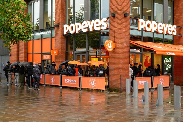 Popeyes on track to double its UK store estate this year