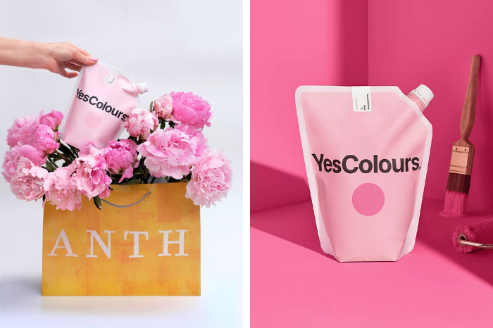 British eco-paint brand YesColours partners with Anthropologie