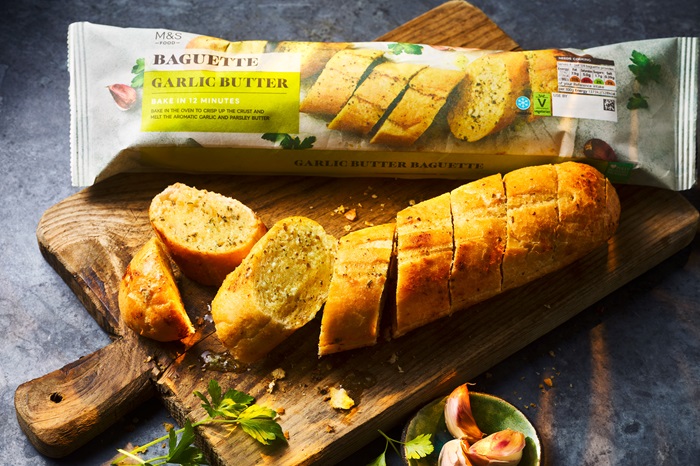 M&S becomes first UK retailer to move to paper packaging for garlic baguettes