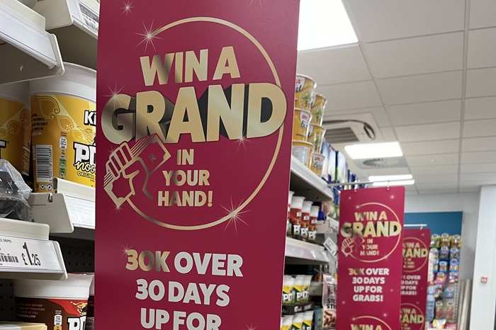 Poundland gives customers chance to win a ‘Grand in their Hand’