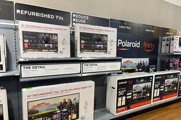 Asda becomes first UK supermarket to sell refurbished TVs in stores