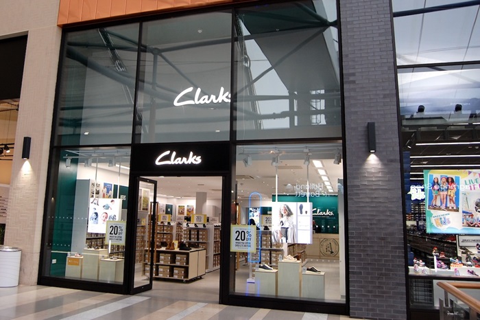 Clarks shopping centre best sale