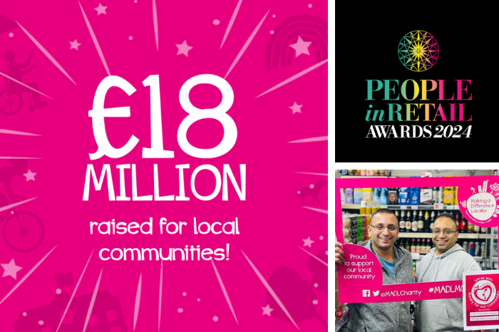 Nisa's Making a Difference Locally celebrates raising £18m