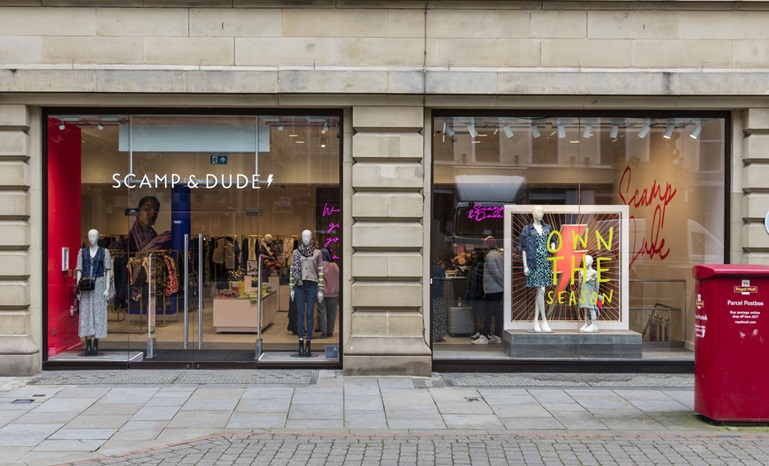 Scamp & Dude opens biggest store to date in Manchester's St Ann's Square