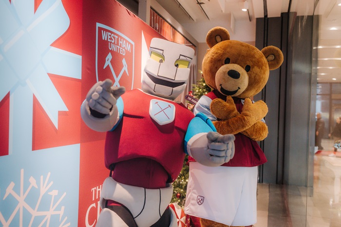 West Ham United launches festive pop-up at John Lewis, Westfield Stratford