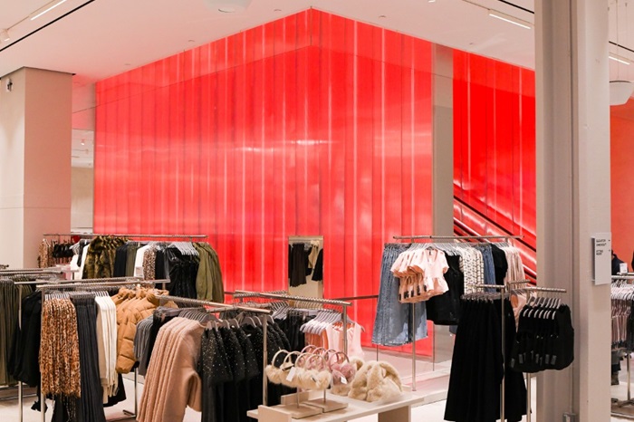 H&M celebrates re-opening of flagship store in New York's Times Square