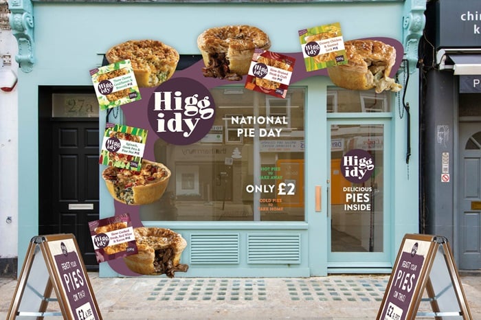 Higgidy to pop up on Goodge Street for National Pie Day