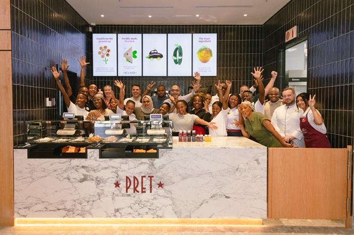 Pret enters Africa with new store opening in Johannesburg