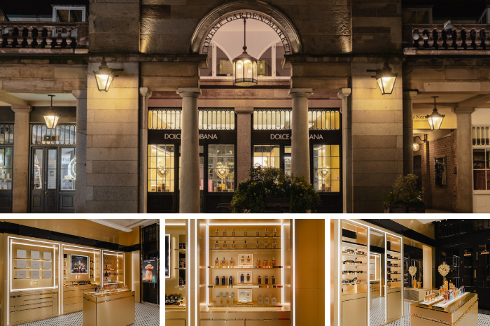 Dolce&Gabbana unveils first beauty & accessories store in Covent Garden