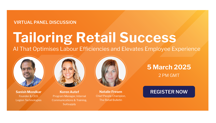 [ EVENT ] Tailoring Retail Success: AI That Optimises Labour Efficiencies and Elevates Employee Experience